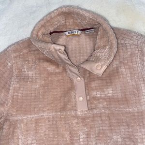 ORVIS Patagonia synchilla type pullover fleece top